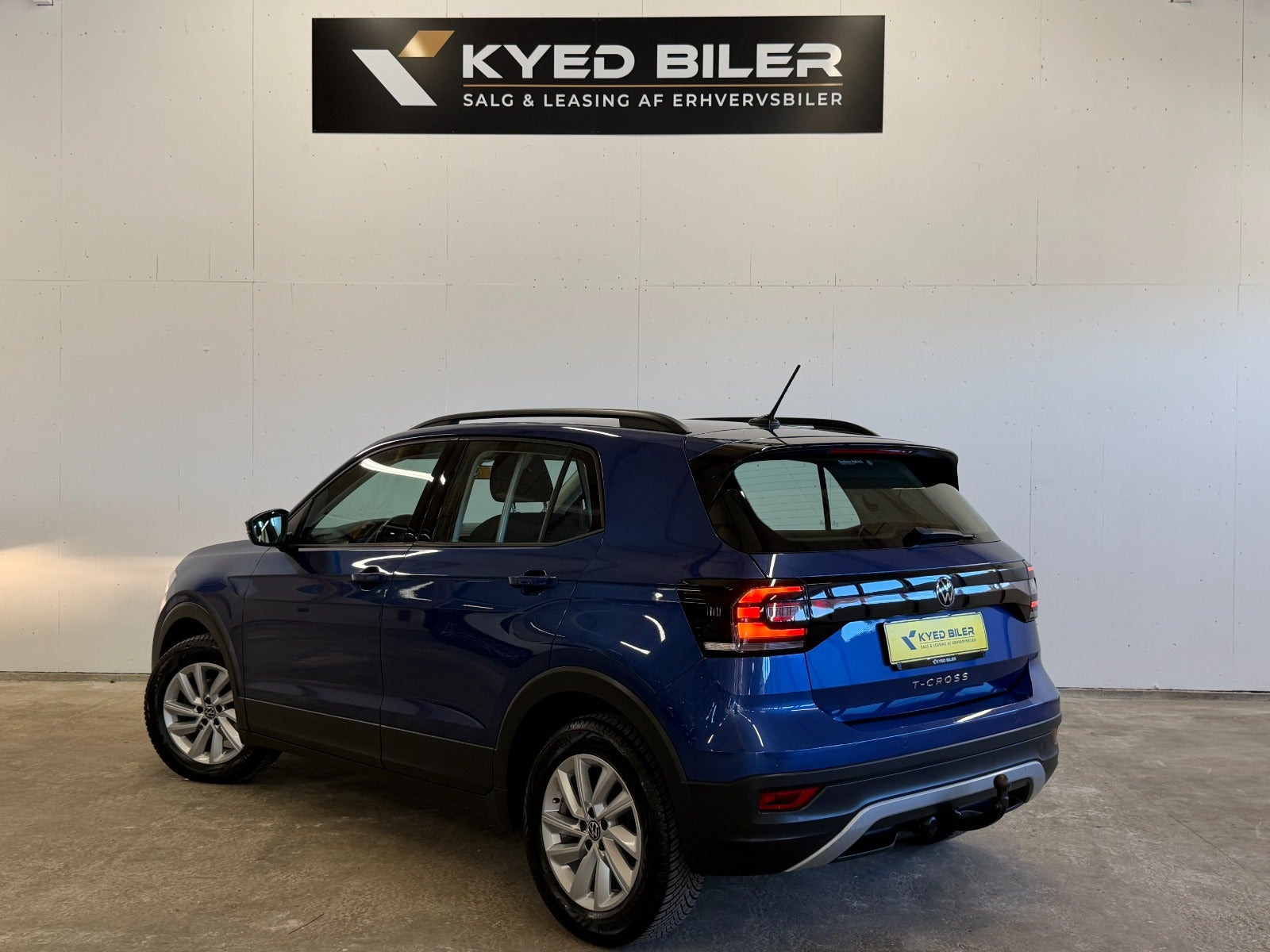 Blå VW T-Cross fra 2022