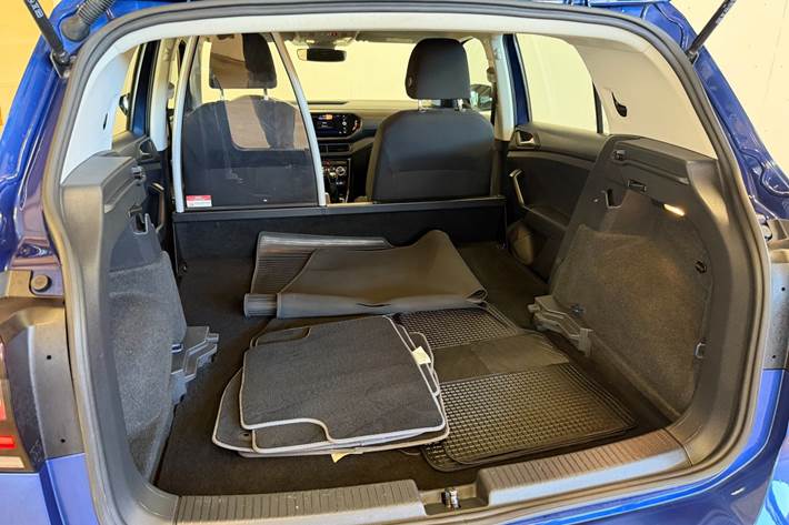 Blå VW T-Cross fra 2022