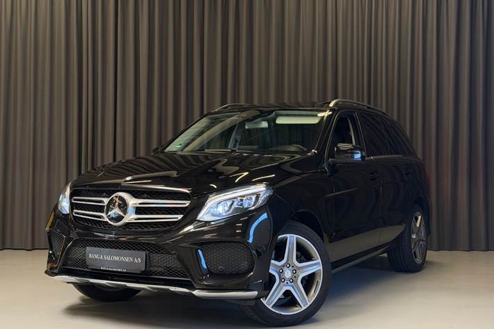 Sort Mercedes GLE350 d fra 2015