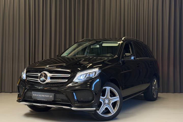 Sort Mercedes GLE350 d fra 2015