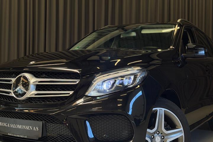 Sort Mercedes GLE350 d fra 2015