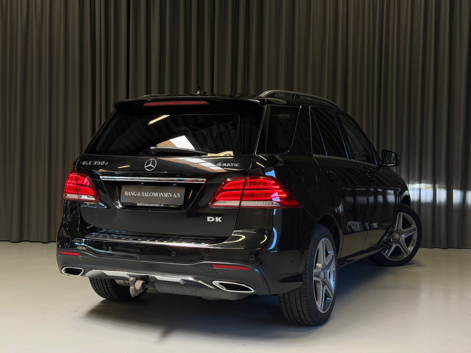 Sort Mercedes GLE350 d fra 2015
