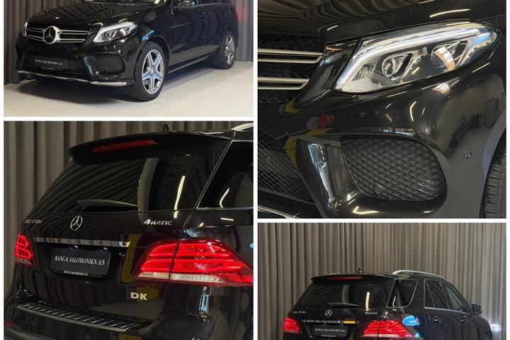 Sort Mercedes GLE350 d fra 2015