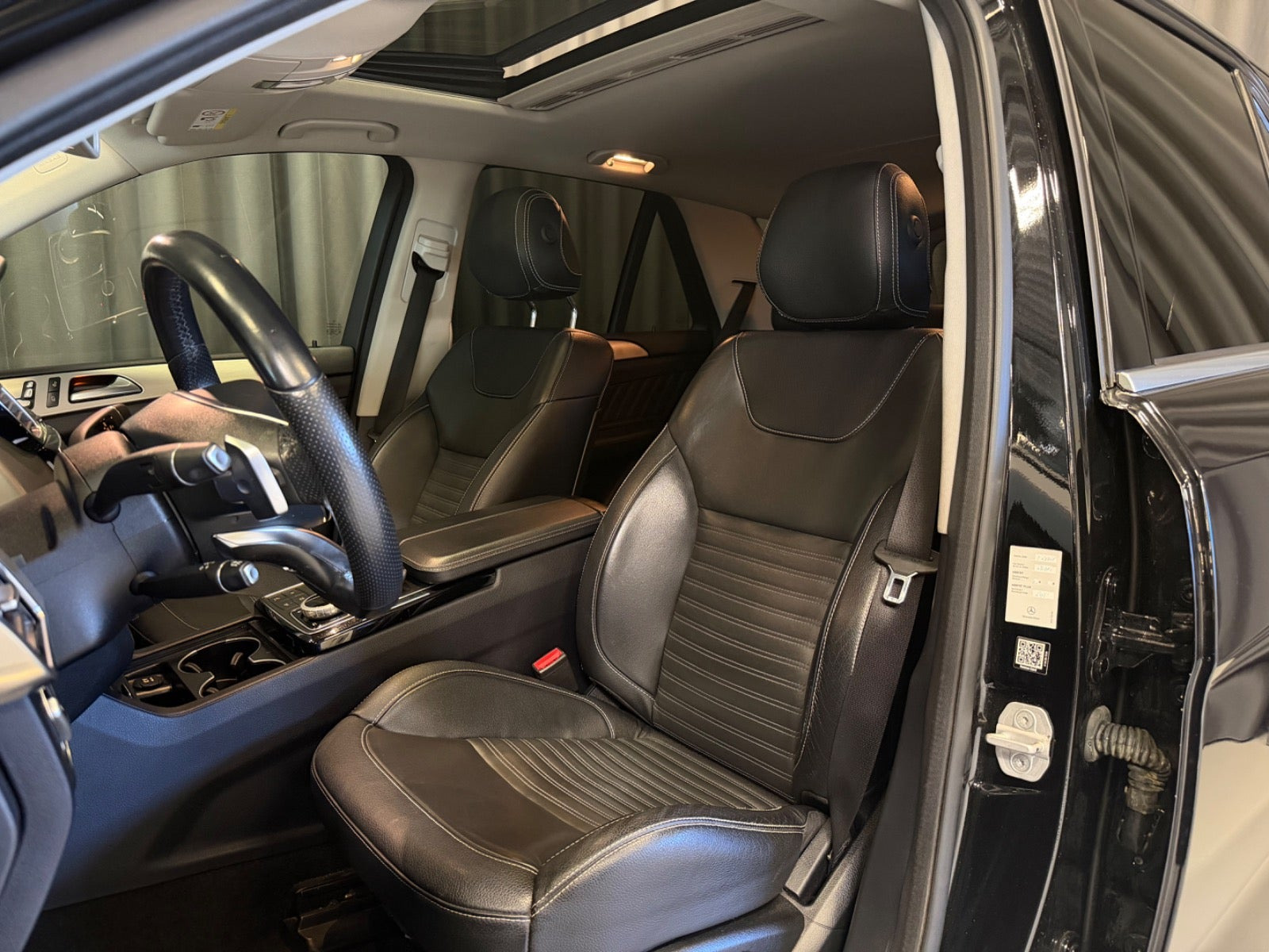 Sort Mercedes GLE350 d fra 2015