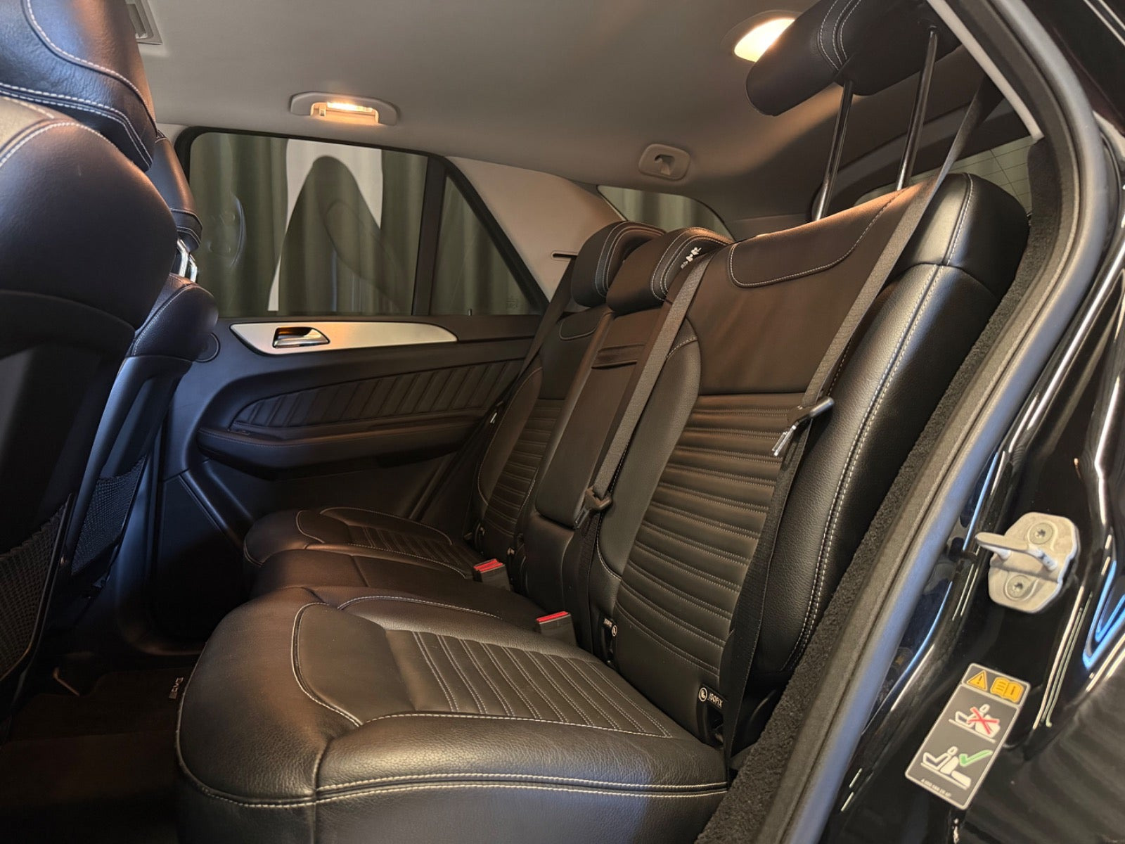 Sort Mercedes GLE350 d fra 2015