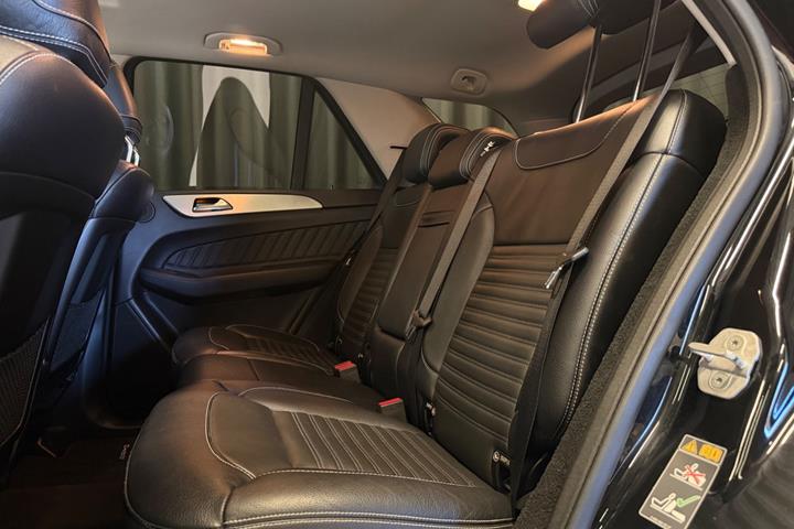 Sort Mercedes GLE350 d fra 2015