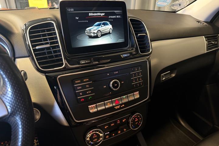 Sort Mercedes GLE350 d fra 2015