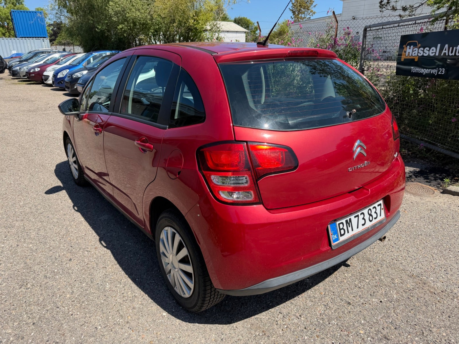 Grøn Citroën C3 fra 2012