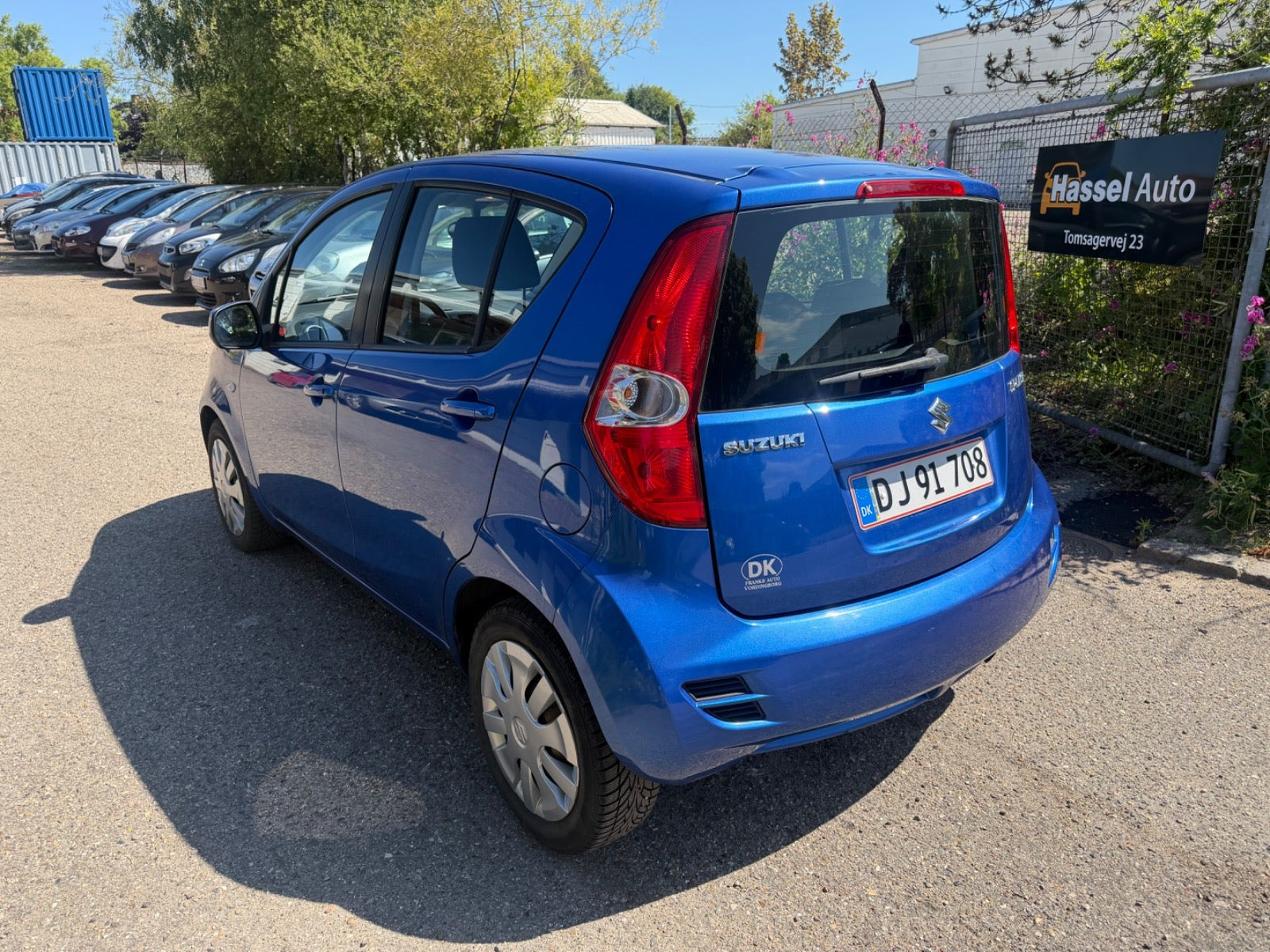 Grøn Suzuki Splash fra 2014