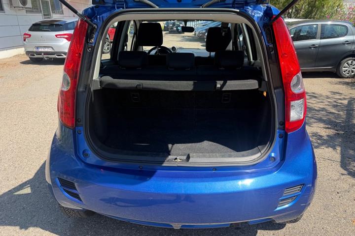 Grøn Suzuki Splash fra 2014