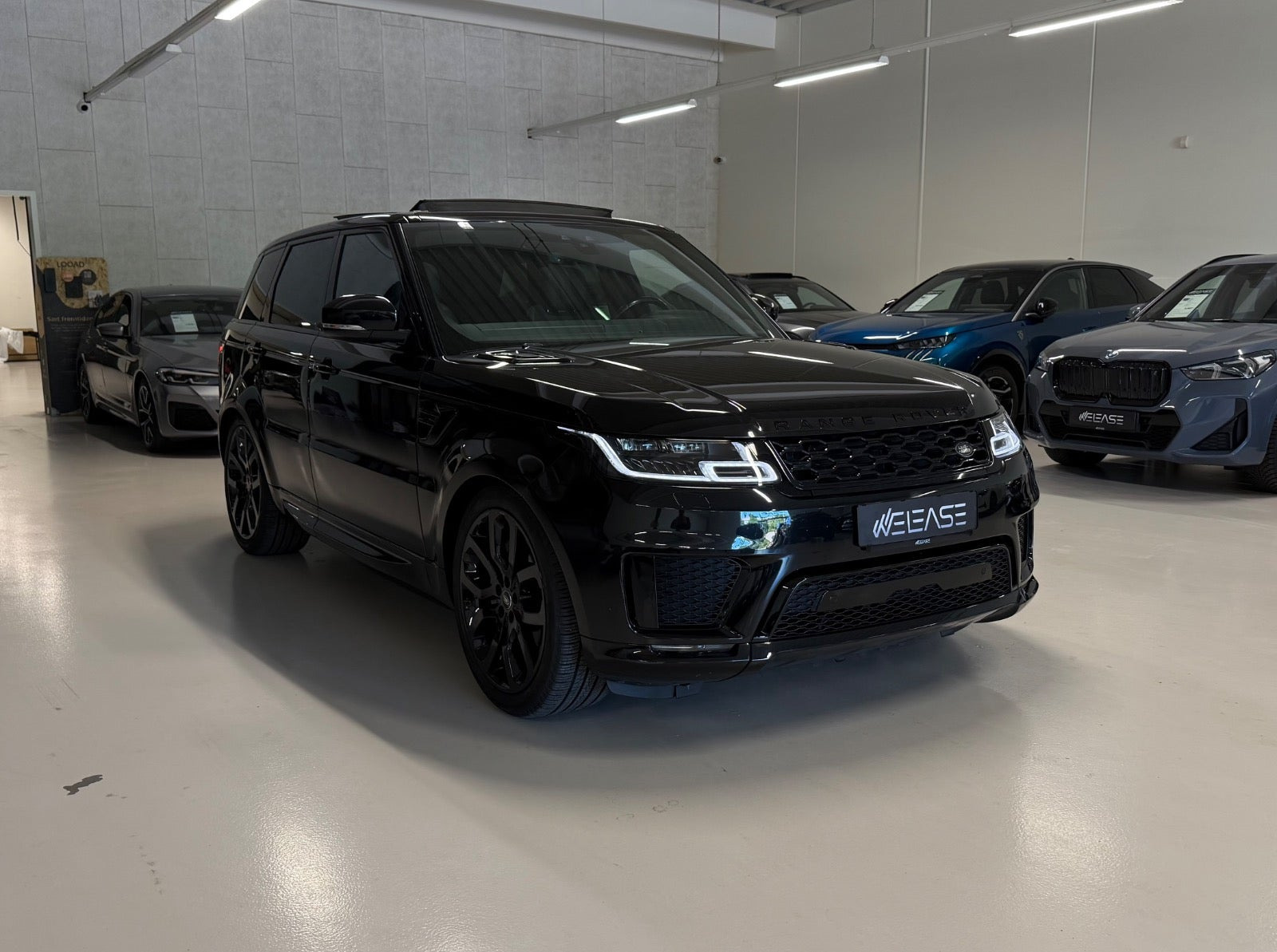 Sort Land Rover Range Rover sport fra 2021
