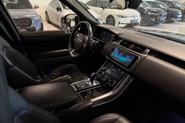 Sort Land Rover Range Rover sport fra 2021