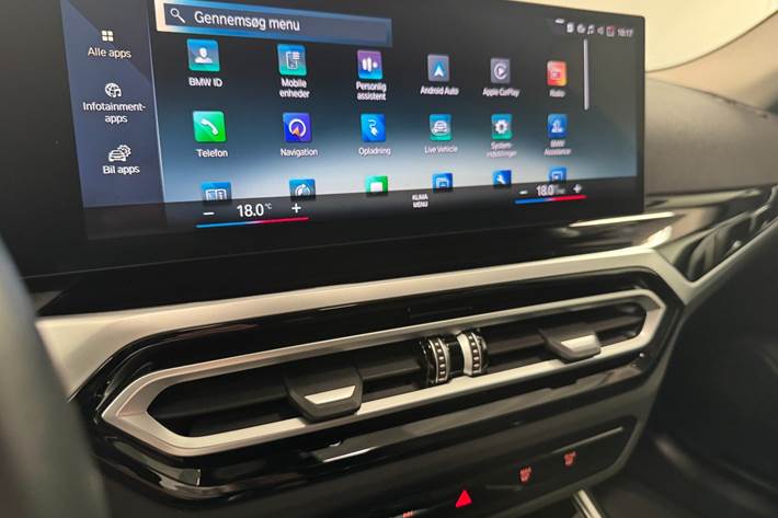 Grå BMW i4 fra 2023