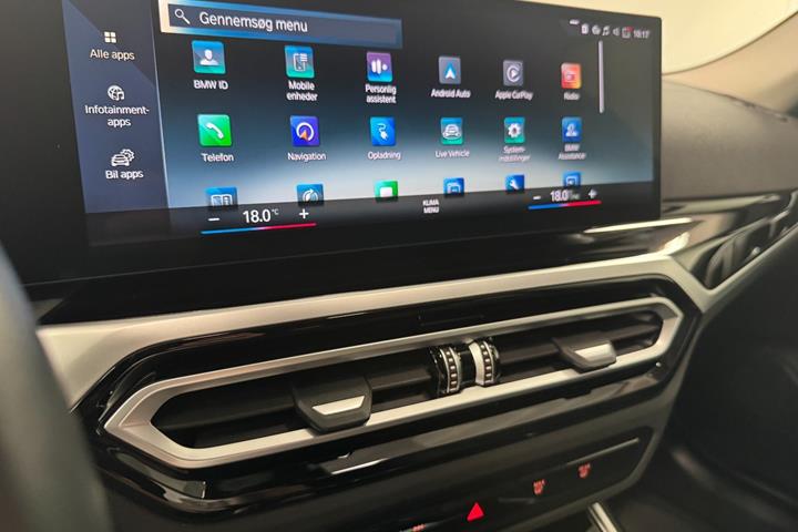 Grå BMW i4 fra 2023