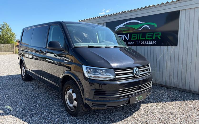 VW Transporter 2,0 TDi 204 Kassevogn DSG lang