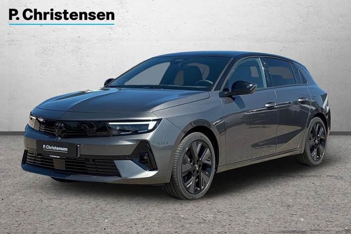 Grå Opel Astra-e fra 2024
