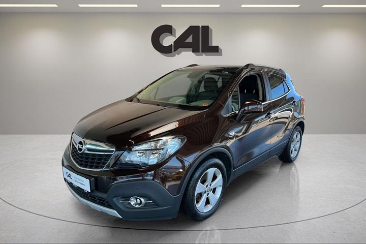Brun Opel Mokka fra 2015 set udefra