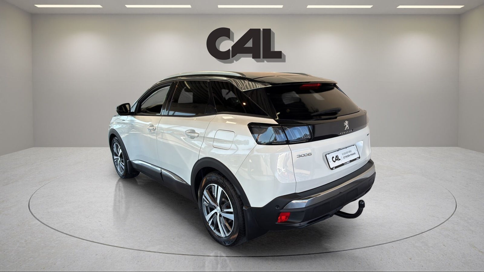 Hvid Peugeot 3008 fra 2021