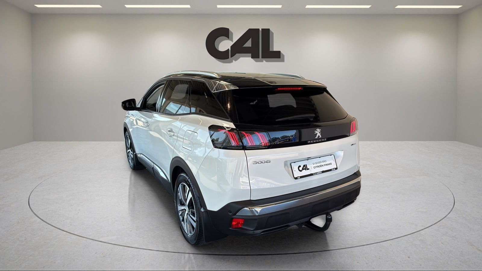 Hvid Peugeot 3008 fra 2021