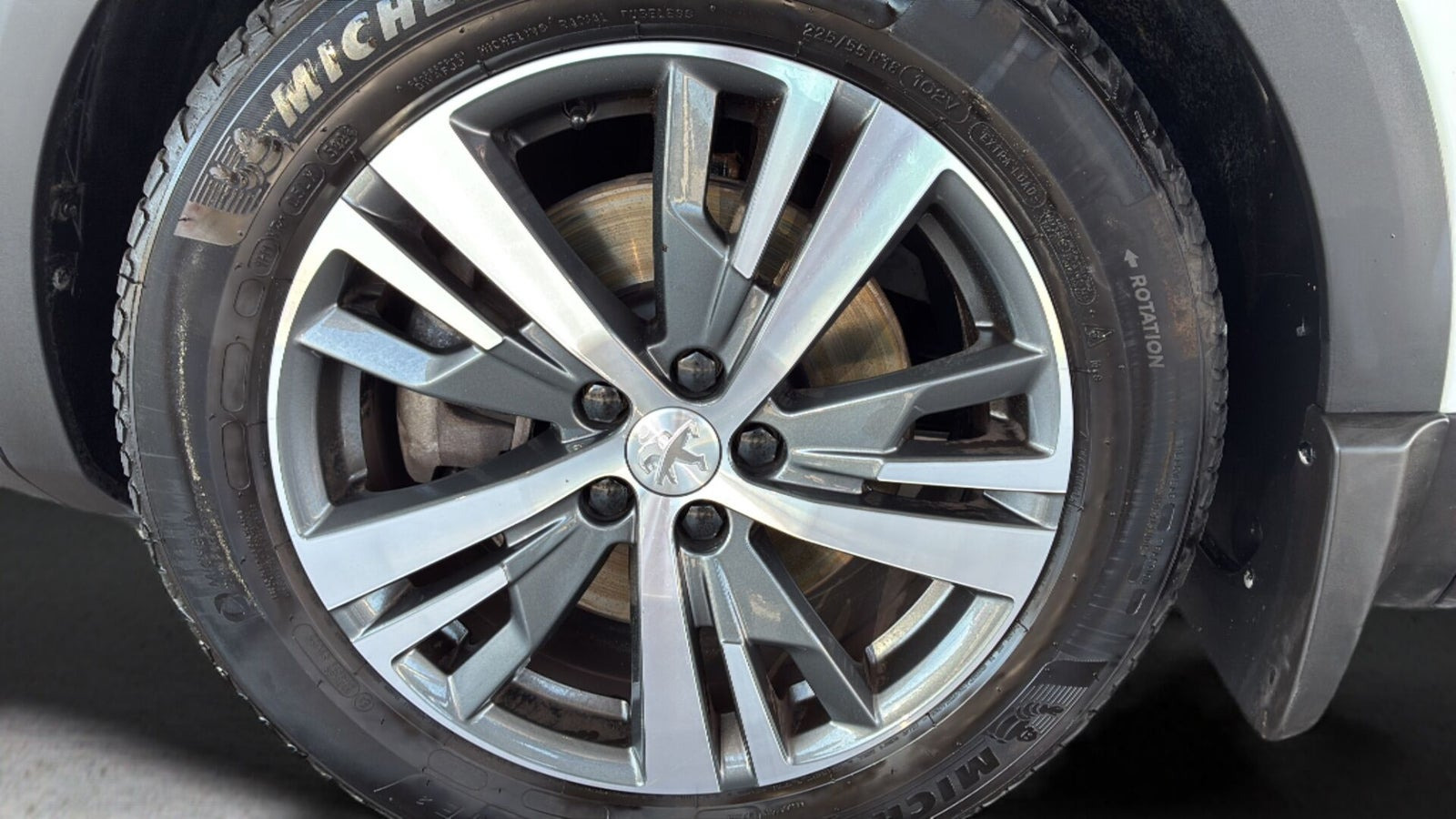 Hvid Peugeot 3008 fra 2021