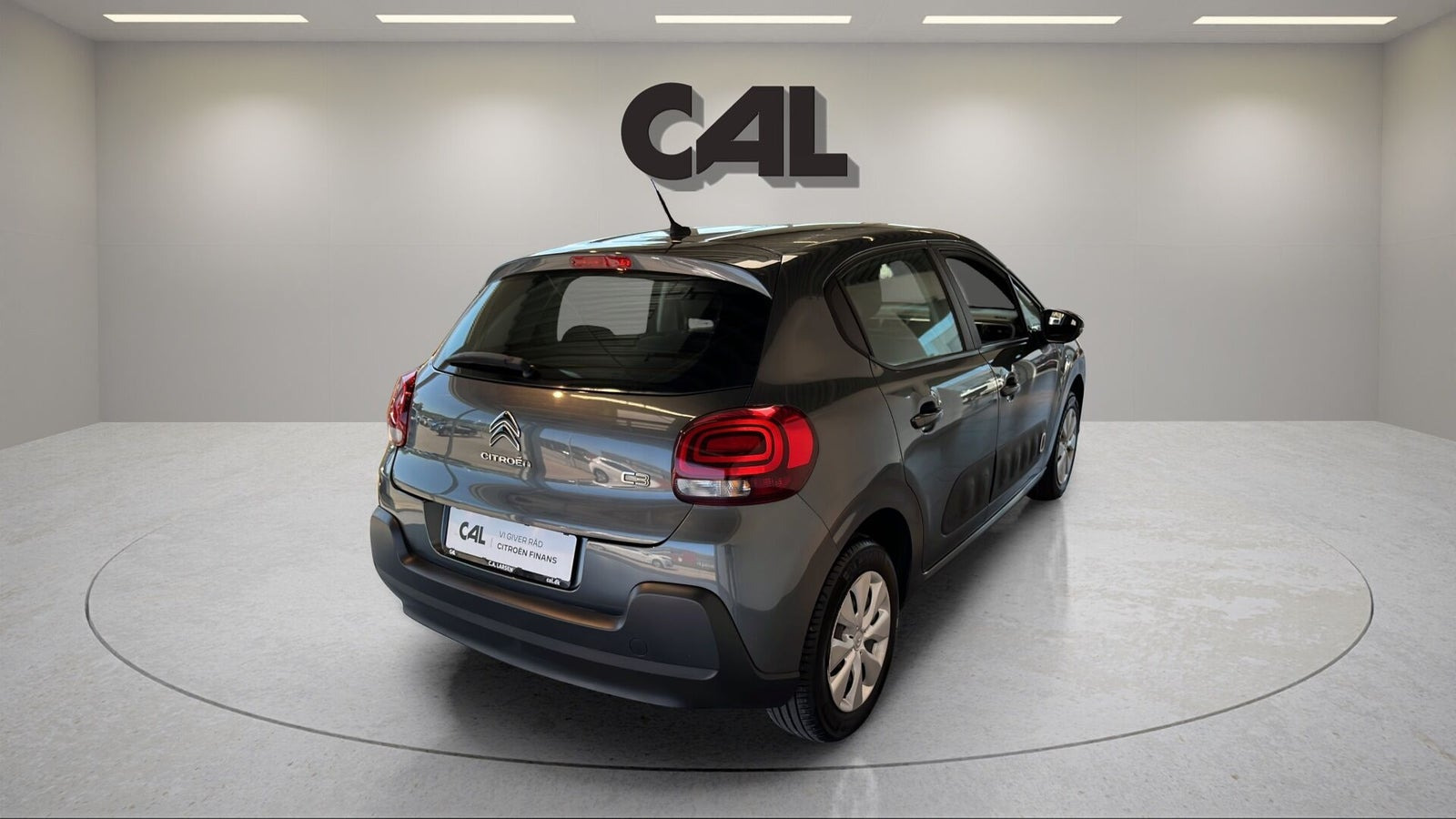 Grå Citroën C3 fra 2017