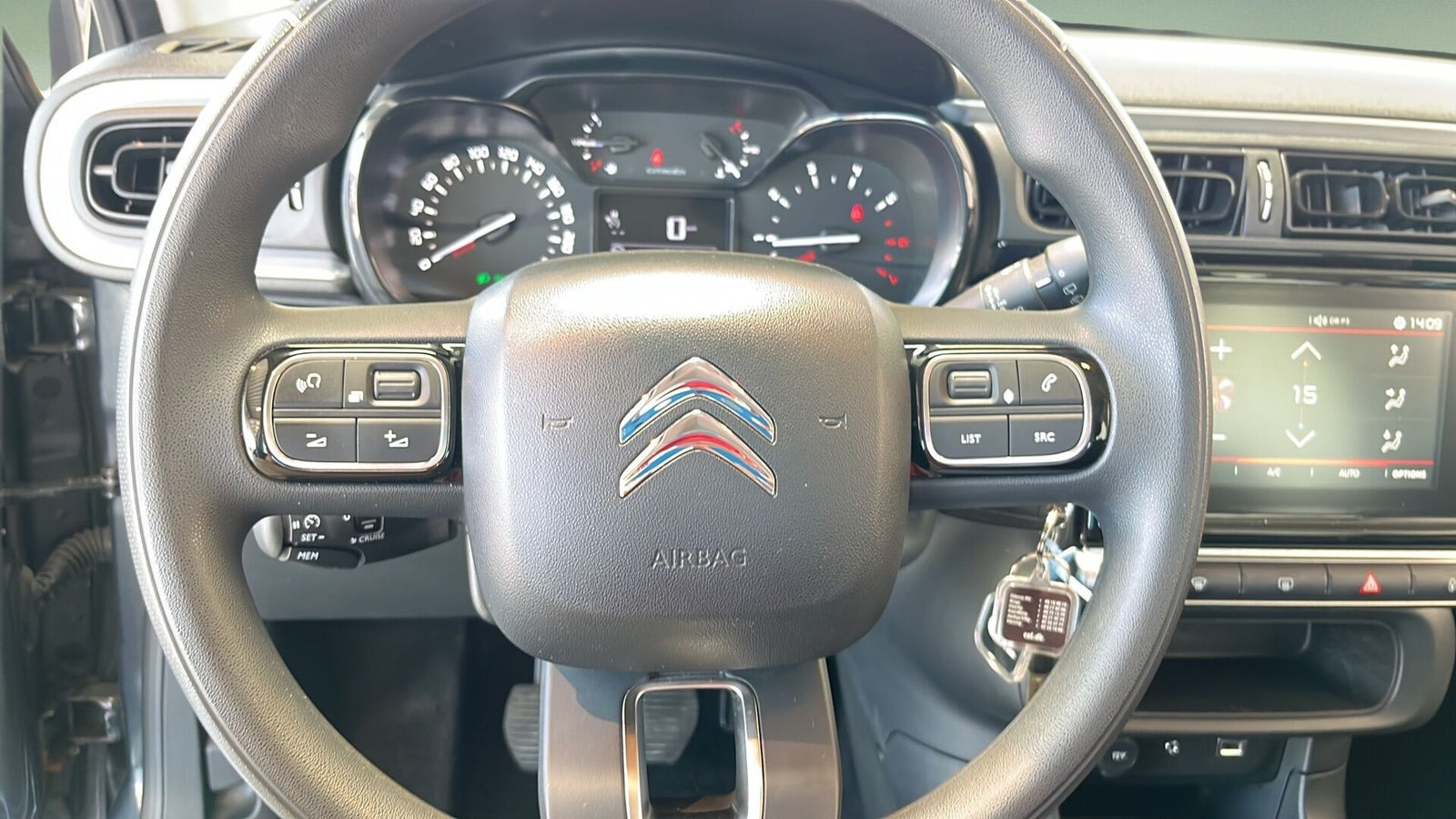 Grå Citroën C3 fra 2017
