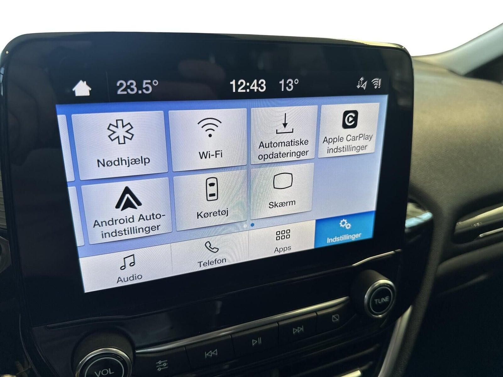 Sort Ford Fiesta fra 2020