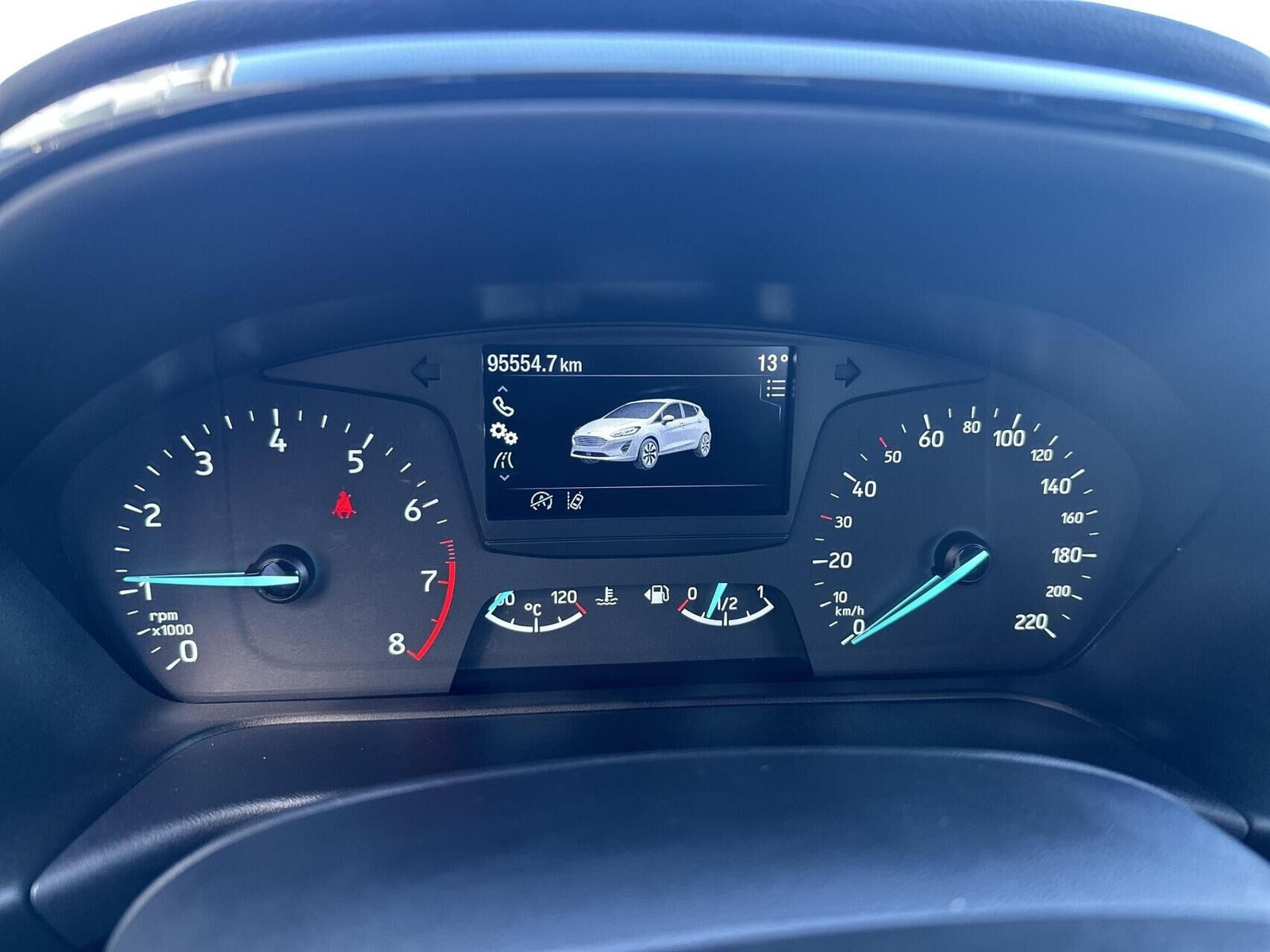 Sort Ford Fiesta fra 2020