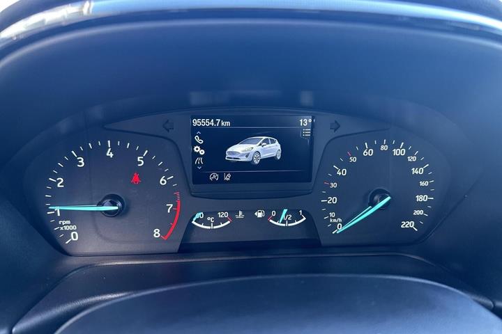 Sort Ford Fiesta fra 2020