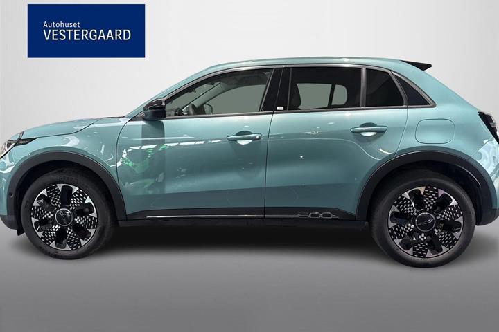Blå Fiat 600e fra 2025