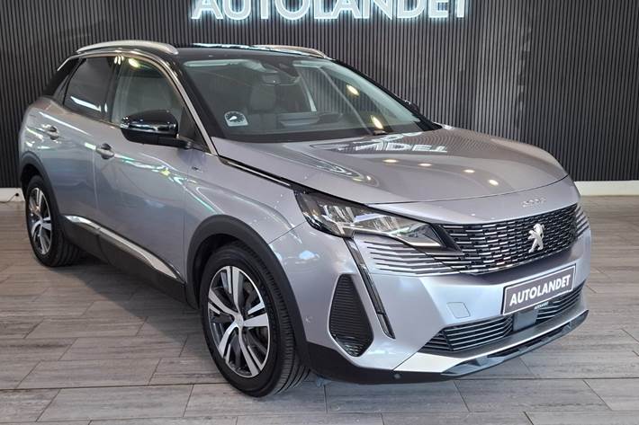 Sølv Peugeot 3008 fra 2020