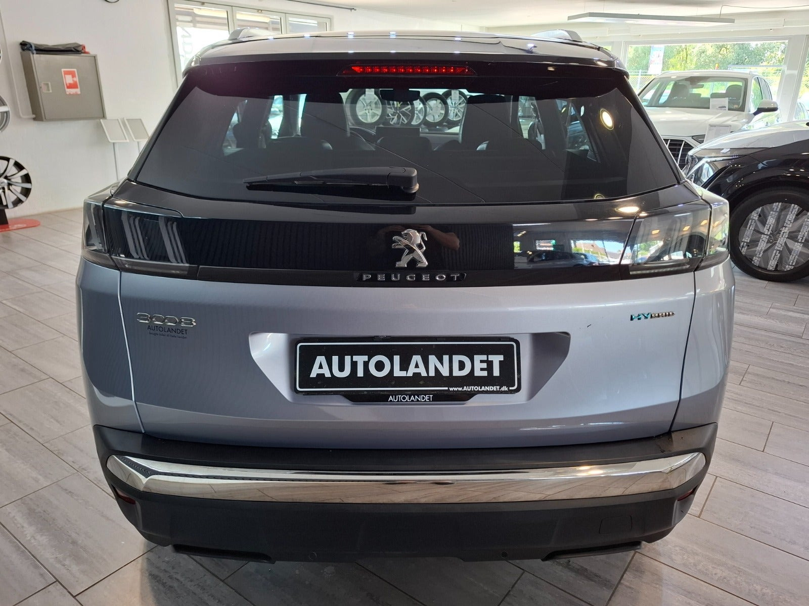 Sølv Peugeot 3008 fra 2020