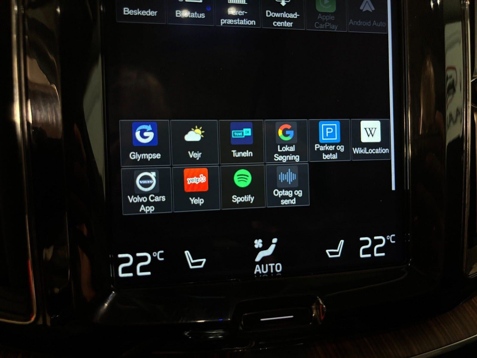 Sort Volvo XC60 fra 2020