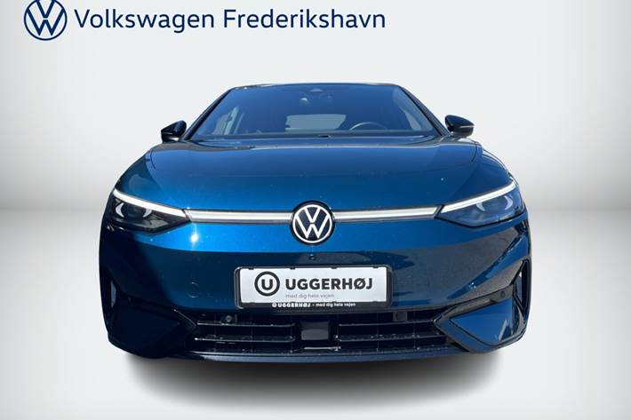 Blå VW ID.7 fra 2024
