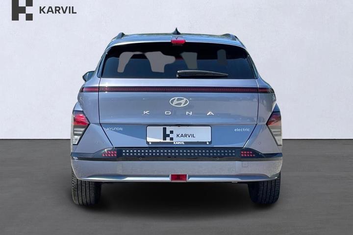 Blå Hyundai Kona fra 2024