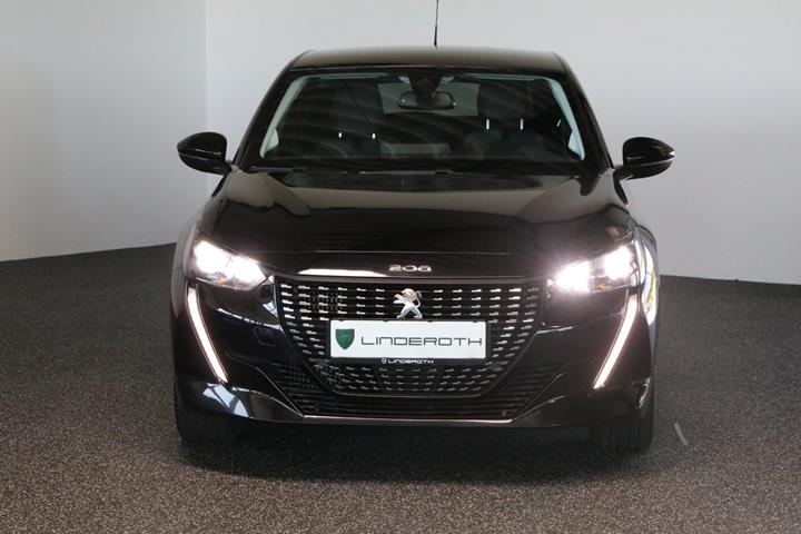 Sort Peugeot 208 fra 2024