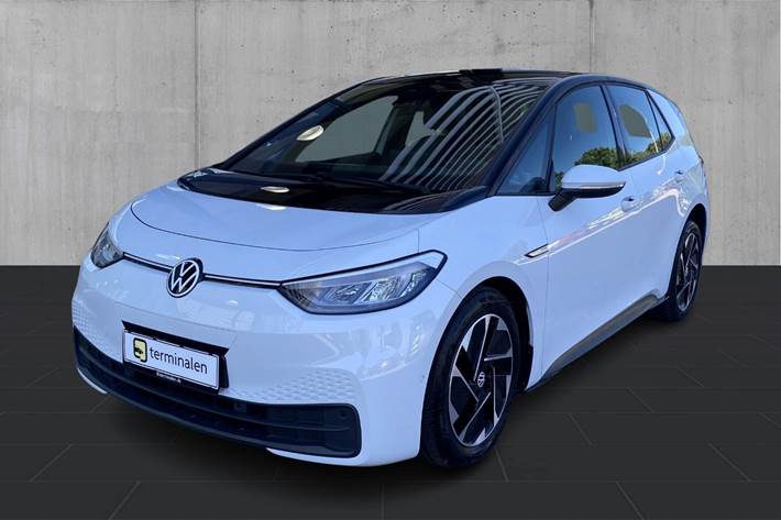 Hvid VW ID.3 fra 2022