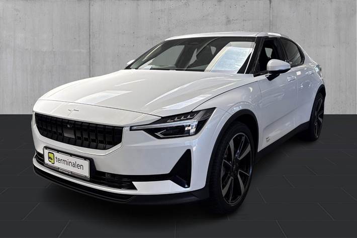 Hvid Polestar 2 fra 2023
