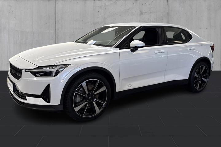 Hvid Polestar 2 fra 2023