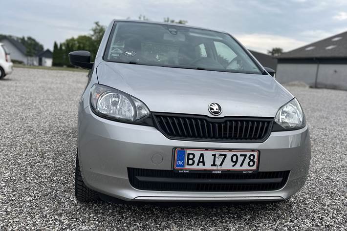 Grå Skoda Citigo fra 2016