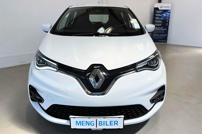 Hvid Renault Zoe fra 2020