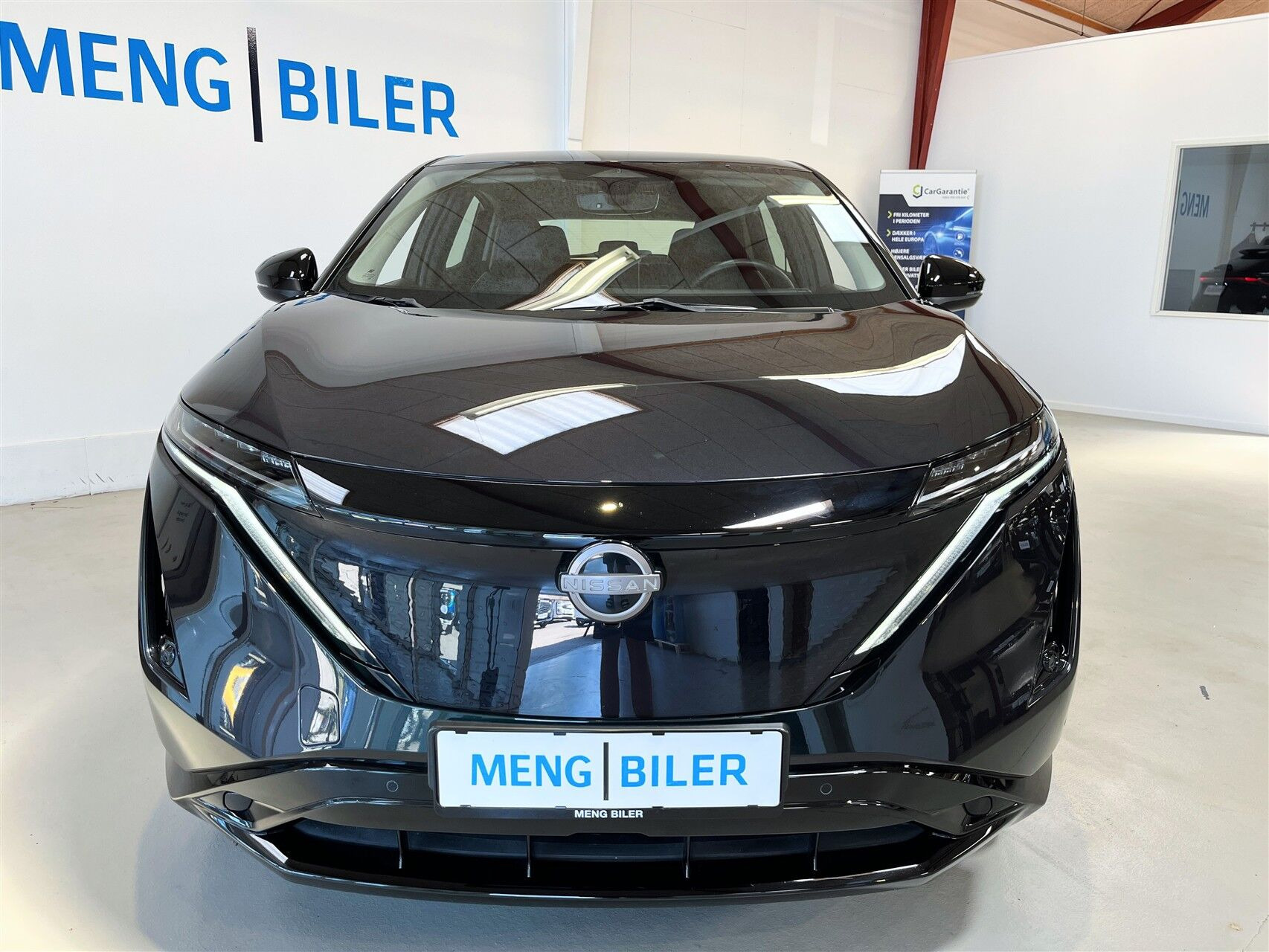 Grøn Nissan Ariya fra 2024