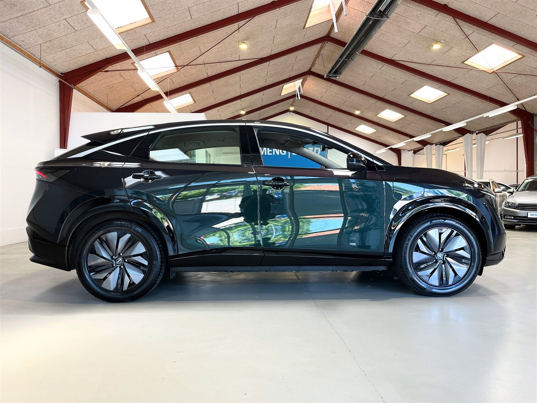 Grøn Nissan Ariya fra 2024