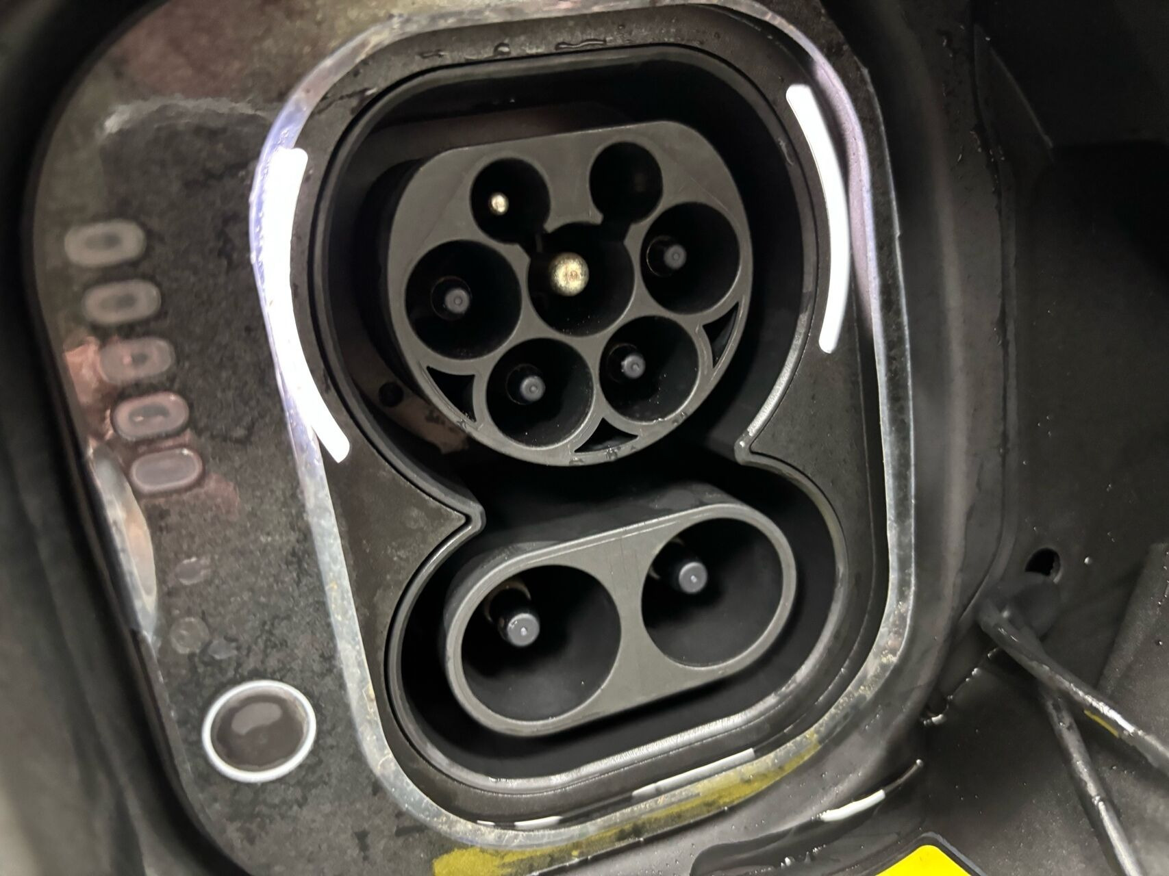 Grøn Fiat 500e fra 2023
