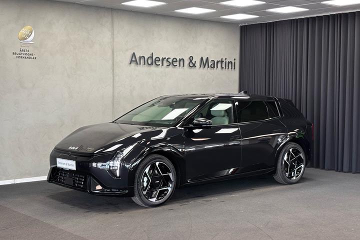 Sort Kia EV4 fra 2026 set udefra