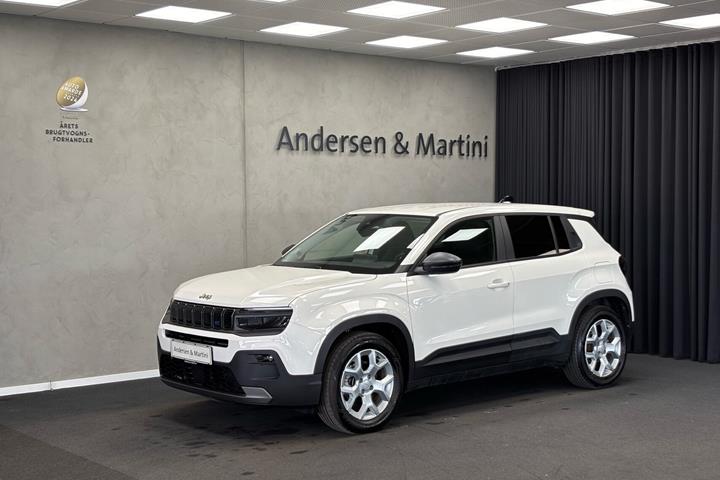 Hvid Jeep Avenger fra 2023