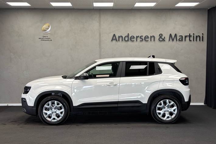 Hvid Jeep Avenger fra 2023