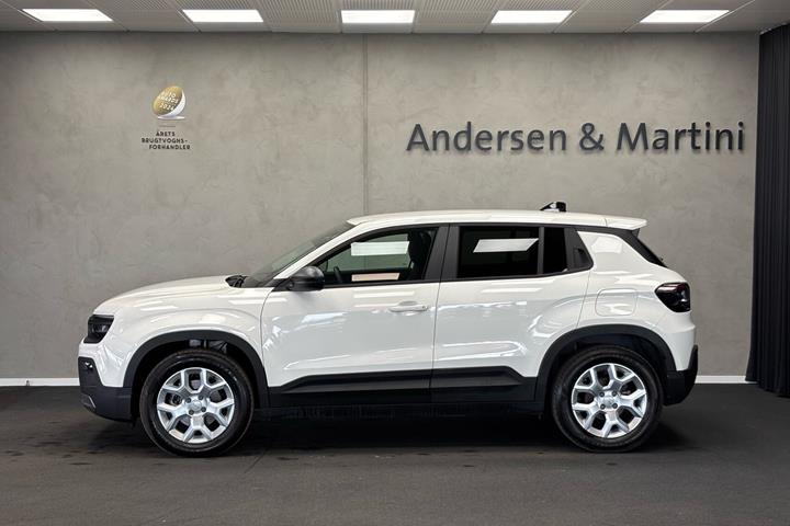 Hvid Jeep Avenger fra 2023