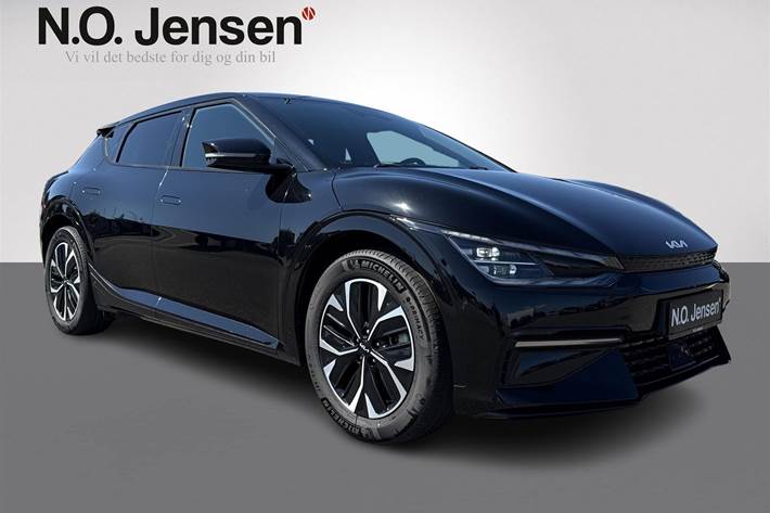 Sort Kia EV6 fra 2022 set udefra