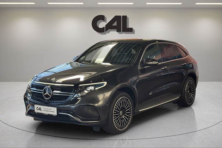 Sort Mercedes EQC 400 fra 2023
